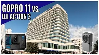 GoPro Hero 11 vs DJI Action 2 &bull; 5k vs 4k &bull; Side-by-Side Comparison &bull; Audio, Stabilization, Lowlight