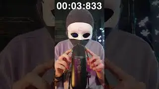 Введу вас в ASMR-кому за 20 секунд #релакс #мистерслепой #слепотаsmr #покалывания #asmrtriggers