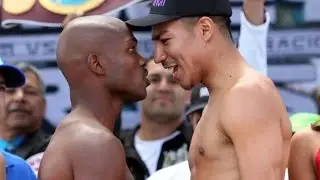 BRADLEY VS VARGAS WEIGH IN 6/26/15! FULL FACE OFF STAREDOWN! HBO 6/27/15!