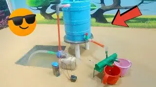 How to Make a Mini Water Tank & Mini Water Pool at Home | Easy DIY