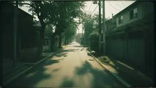 影がゆれる