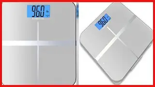 BalanceFrom Digital Body Weight Bathroom Scale with Step-On Technology and Backlight Display