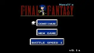 Manall's Final Fantasy 1 (NES ROM Hack) - Part 1: Knocking Garland Down