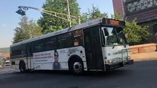 Bee-Line Bus Orion V Route 8 To Tuckahoe #691 Yonkers Getty Square 05.501 OBI Dialmer Chrysler DC 40