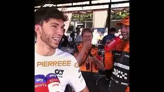 Daniel Ricciardo yelling 