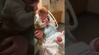 One Baby? Nope. THREE! Toddler&rsquo;s Funniest Reaction Ever 😱&rdquo; #twinmoments #funny #shorts