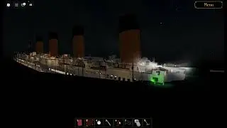 Titanic SOS: Final Plunge 7 - Collapsible View ( 1997 Movie Sinking )