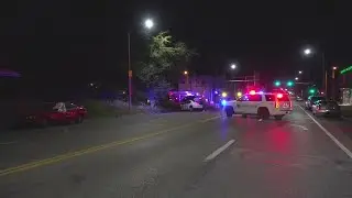 Police search for drivers who fled scene after rollover accident