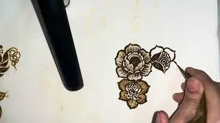 Different type shading flowers #henna #ytviral #ytvideo #mehendi #videos 
