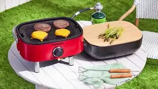 Cuisinart CGG-750 Portable Gas Grill &ndash; Compact Outdoor Grill for Tailgating & Camping