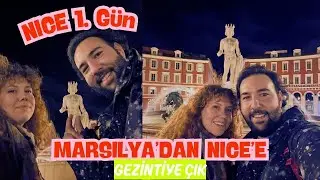 Marsilya&rsquo;dan Nice&rsquo;e: C&ocirc;te d&rsquo;Azur Vlog 1. B&ouml;l&uuml;m | G&uuml;ney Fransa Gezisi
