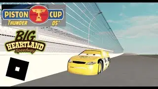 Billy OilChanger at Big Heartland Speedway (Piston Cup Thunder '05) (Roblox)