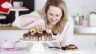 Coppenrath & Wiese &ndash; Rezept &ndash; Drip Cake zum Geburtstag clever pimpen mit Emma