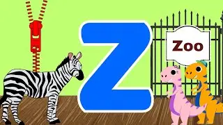 Dinosaur ABC Learning for Kids&mdash; Letter Z with Nova and Rexo
