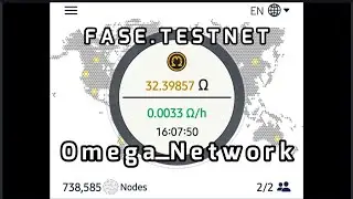 Omega Network||Fase Testnet... Ayo Join dan Dapatkan Reward... Gasss Bro...