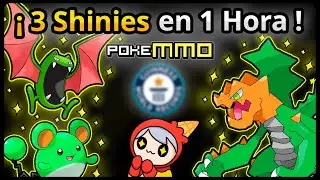 &iexcl;Mi IMPRESIONANTE R&Eacute;CORD de SHINY✨HUNTING en PokeMMO: 3 shinies en una hora!
