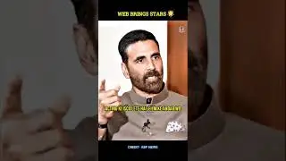 WEB BRINGS  STAR ⭐ #akshaykumar  #podcastclip