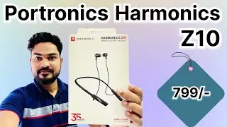 Best Bluetooth Neckband Under 800 | Portronics Z10 Unboxing & Review | Under Budget Neckband
