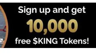 First ($10,000) $king Token in 5 Minutes - Make Money Online
