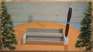 Holzetui für einen Drehkugelschreiber [HD]