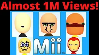 Top 5 Best Miis In Mii Maker View Count! (For Real This Time)