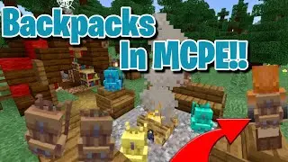 How to get Backpacks in MCPE | Backpack Addon