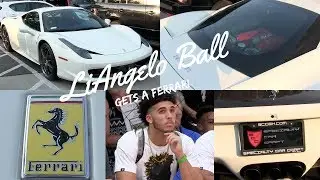 LiAngelo Ball Gets a New Ferrari & Brings it to American Sports Centers