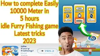 Как пройти игру &laquo;Достичь 10000 метров&raquo; в режиме ожидания Furry Fishing. Последние хитрости 2023 г...