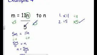 National 5 - Changing the Subject of a Formula 1