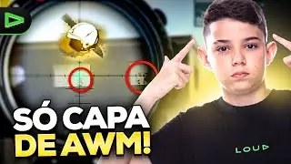 JOGUEI DE AWM E FOI S&Oacute; CAPA NESSA PARTIDA! FREE FIRE