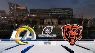 Los Angeles Rams vs Chicago Bears- NFC Divisional Playoff 2026  Full Game Highlights - Madden 26 Sim
