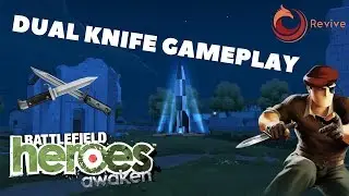 Battlefield heroes commando dual knife gameplay (Alpha 2017)