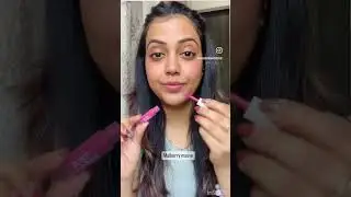 Just herbs 5 mini liquid lipstick| Bright & pink | Review | #ytshorts #review #lipstick