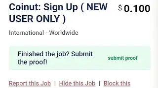Coinut: Sign up (NEW USER ONLY) | Picowarker find a jobs