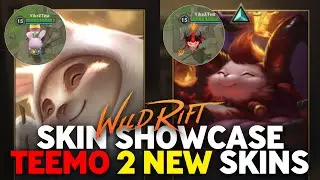 TEEMO SKIN SPOTLIGHT | TEEMO LITTLE DEVIL & TEEMO COTTONTAIL SHOWCASE | League of Legends: Wild Rift
