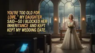 YOU’RE TOO OLD FOR LOVE,” MY DAUGHTER SAID—SO I BLOCKED HER INHERITANCE AND KEPT MY WEDDING DATE