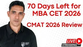 CMAT 2026 Review | 70 Days Left for MBA CET 2026