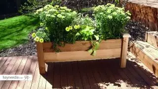 Gronomics Cedar Rustic Planter Box - Product Review Video