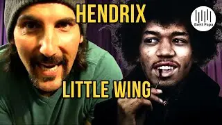 Jimi Hendrix - Little Wing Lesson - Guitar Lesson -  Part 2 Verses