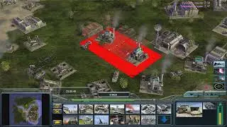 Generals Contra 007 (двое против одного) США (Супер Оружие) против Китай  (Огонь) и ГЛА (Полевой )