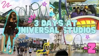 3 DAY UNIVERSAL TRIP *MEGA VLOG* Pt. 1 || Shopping - Day Vlog - Travel - Foodie || Z - 2026
