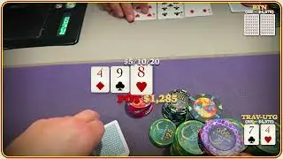 7-4 OFFSUIT LIKE A BOSS AT MORONGO!
