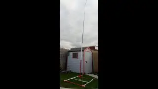 Building a cheap, portable, vertical HF Antenna