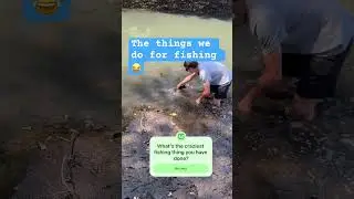 Knee deep in mud just to release a fish! #fishing #fish #shorts