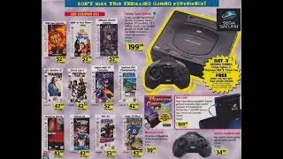 Sega Saturn &lsquo;97 retail ad &mdash; what drives you? 👾 #