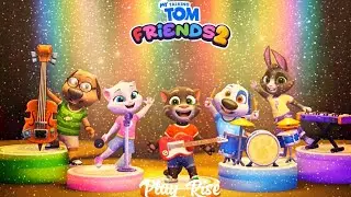 🌈My Talking Tom Friends 2 – OUR FIRST CONCERT!🥁🎸🎤