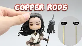 Fine Copper Rods Tutorial: Building Strong Skeletons for Clay Crafts
