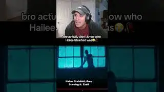 Twitch - thatGuyTe #haileesteinfeld #twitch #reaction #music #clips