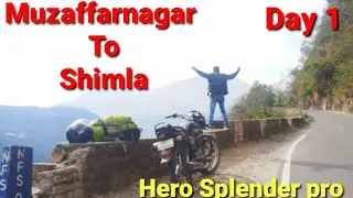 Shimla Vlog - Day 1st || Muzaffarnagar To Shimla || Akshit vlogs