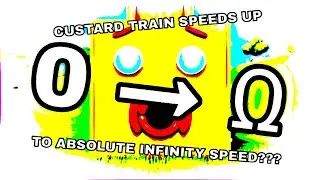THE CUSTARD TRAIN SPEEDS UP TO ABSOLUTE INFINITY SPEED??? (reuploaded)